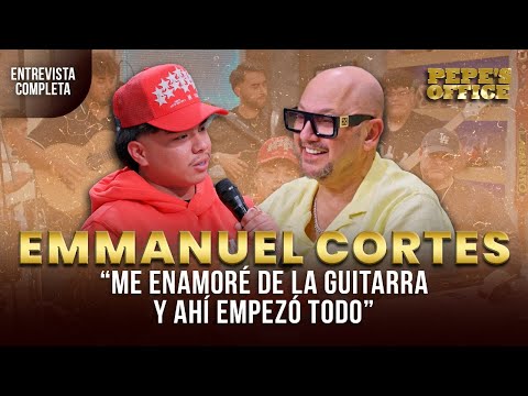 Emmanuel Cortés: Me enamoré de la guitarra y ahí empezó todo| Pepe's Office