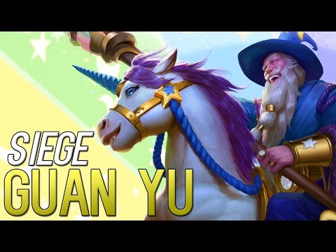 I'M A WIZAAAARDDD! (Guan Yu Season 4 Build) Siege Gameplay (SMITE)