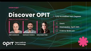 Discover OPIT: Programs, Class Experience & Admissions Insights