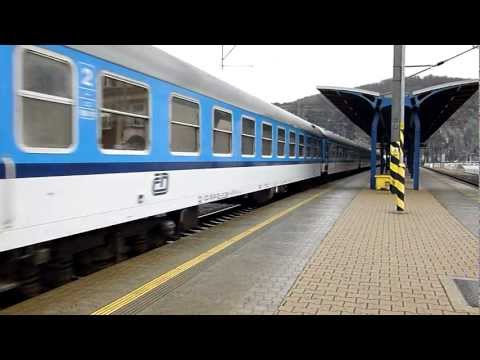 Odjezd vlaku R 783 ze stanice Ústí nad Labem hl.n.