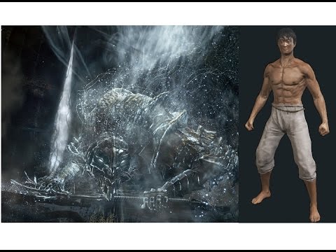 Bruce Lee vs. Vordt [Bare fists, no armor] (Dark Souls III)