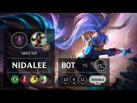 Nidalee Bot vs Caitlyn - BR Master Patch 9.16