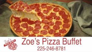 preview picture of video 'Zoes Pizza Buffet Video | Pizza in Greenwell Springs'