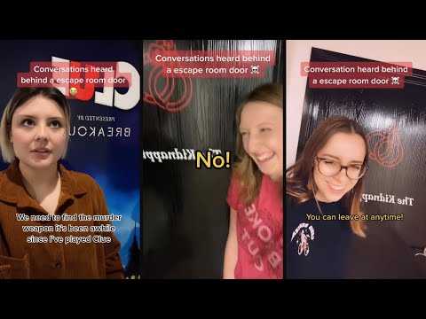 Unforgettable Funny Conversations in Escape Rooms 😅