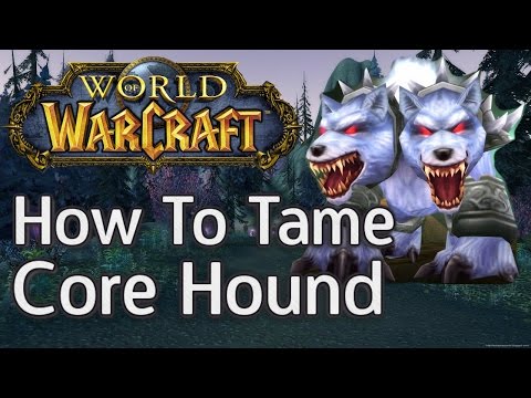 How To Tame The Kurken Core Hound Full Guide | Hunter Exotic Pet | Robles Games | World of Warcraft