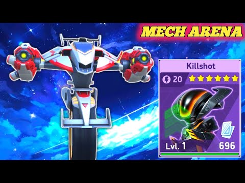 Killshot and Pod Gun 10 Gameplay - Mech Arena