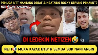Download lagu KOCAK🤣‼️PEMUDA NTT SOKSOKAN NANTANGIN DEBAT ROCKY GERUNG MALAH DI LEDEK NETIZEN❓ mp3