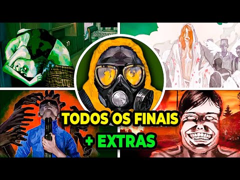 FIZ TODOS OS FINAIS DE "No I'm Not a Human" + SEGREDOS!!