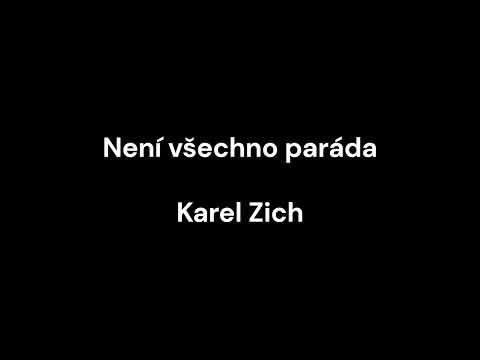 Není všechno paráda ​- Karel Zich
