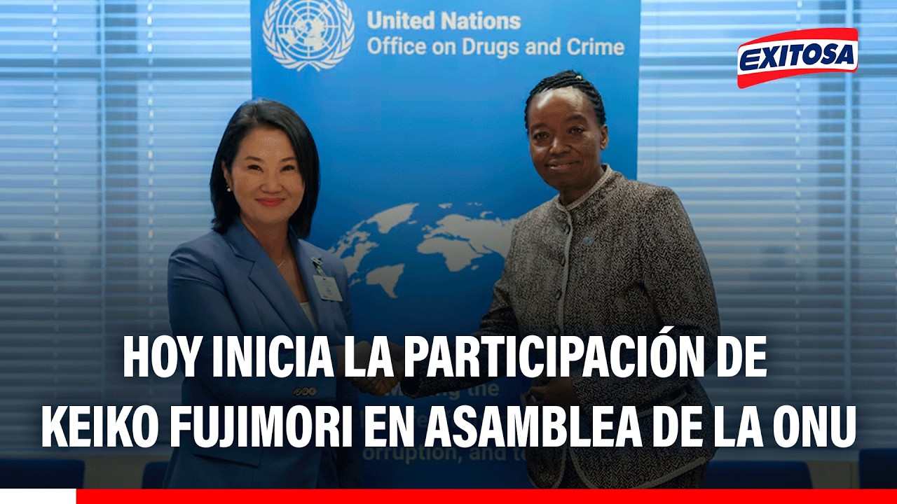 🔴🔵 La participación de Fujimori se estima que sea aproximadamente a las 11 de la mañana