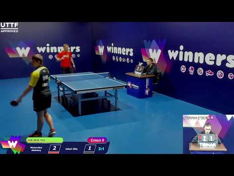 Molochko Aleksey - Udod Illia. WINners CUP Table Tennis 8 29.12.2020 09:15