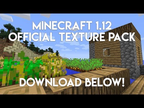 Minecraft 1.12: OFFICIAL UPDATED TEXTURES PACK! (1.12 NEWS)