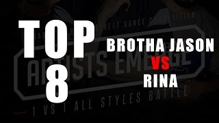 Artists Emerge Battles - Top 8 - Rina Vs Brotha Jason