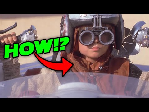 Why Anakin Was the ONLY Human That Could Podrace?