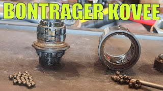 When factory saves on grease... Full overhaul of Bontrager Kovee from Trek X-Caliber.