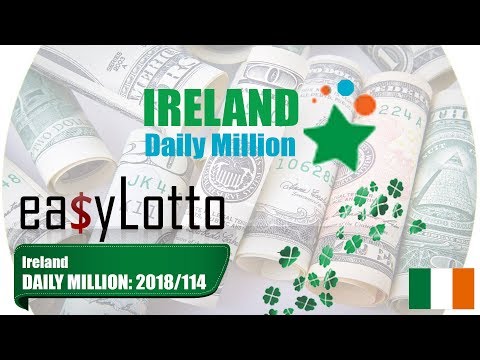 Ireland DAILY MILLION lotto results 26 Feb 2018   21:00