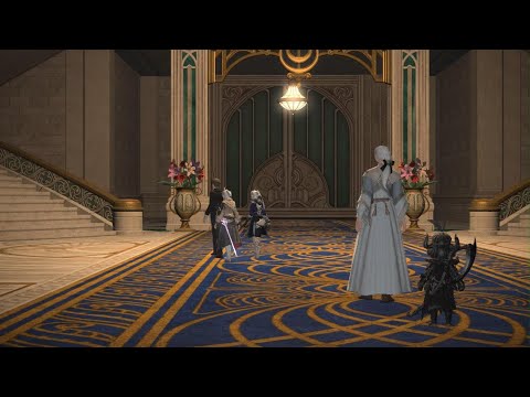 FINAL FANTASY XIV Online Endwalker - Lady Leveilleur Welcomes Home The Twins