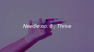 Thrive ; Needle no. 6 [sub español]