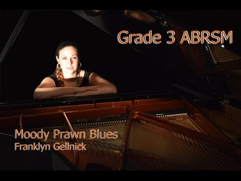 ABRSM Piano Grade 3 C1 Moody Prawn Blues by Franklyn Gellnick