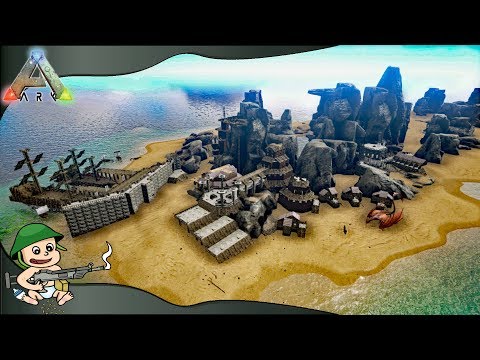 Ark - The Island Primitive Plus City Build!