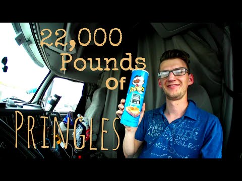 Hauling 22,000 Pounds of Pringles (Trucker Vlog Adventure #17)