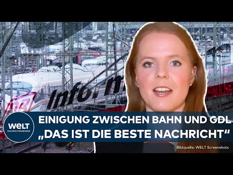 BAHNSTREIKS: Weißer Rauch! Lokführer-Gewerkschaft GDL und Deutsche Bahn haben Lösung gefunden