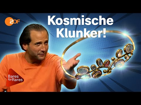Mondstein oder schöner Schein? Für bestückten Goldreif winken galaktische Gebote! | Bares für Rares