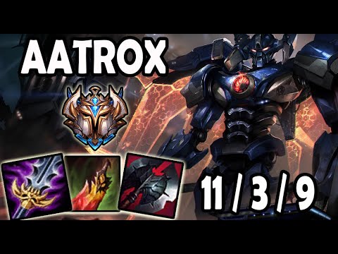 Aatrox vs Mordekaiser TOP Ranked Challenger NA