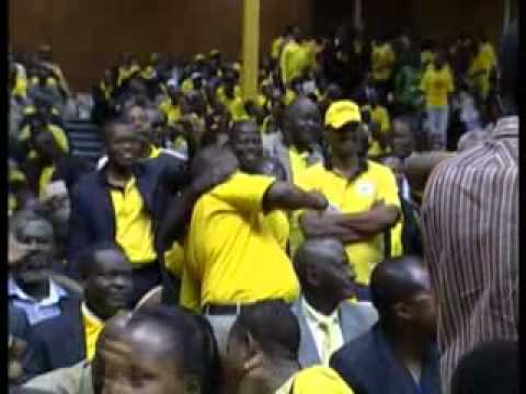 NRM delegates dancing to" You want another rap?"