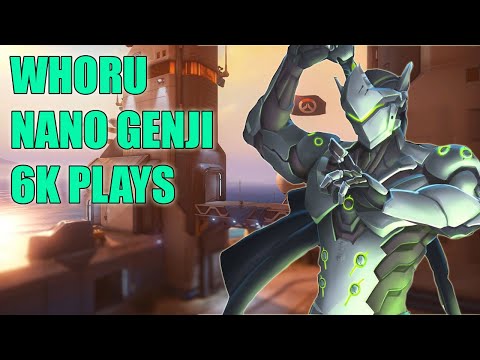 WHORU INSANE 6K PLAYS - TOP 500 GENJI OVERWATCH SEASON 21