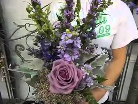 ANDREANA WITH HER FREE SAMPLE CENTERPIECE