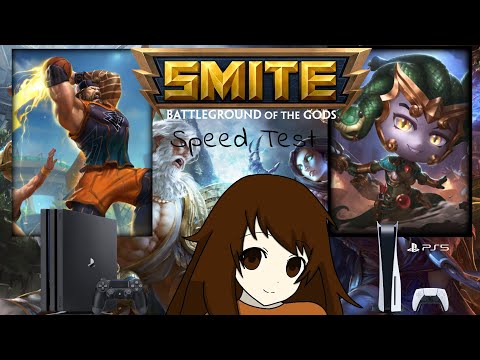 Smite Speed Test (PS5 vs PS4PRO)