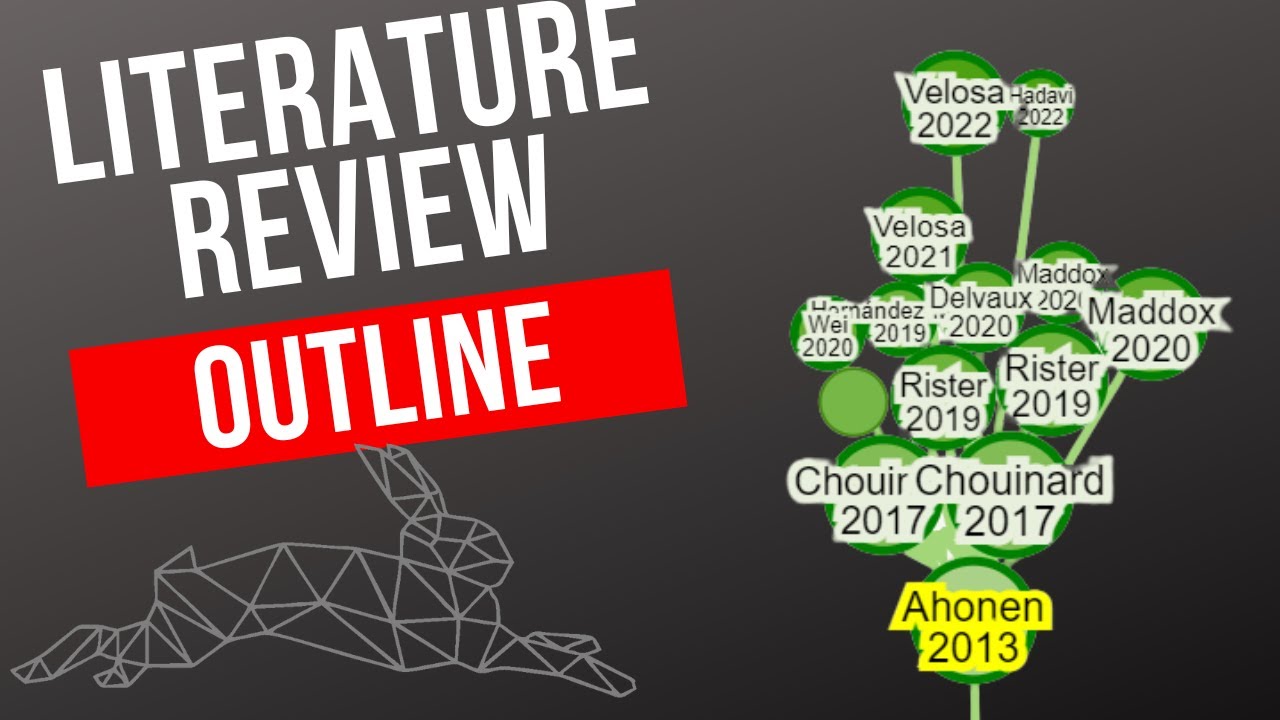 How to Create a Literature Review Outline with Research Rabbit || Research Rabbit Tutorial