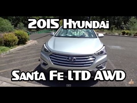 2015 Hyundai Santa Fe LTD AWD Review