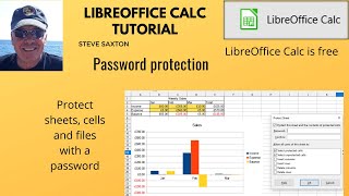 Password protect a sheet, cells and file in LibreOffice Calc