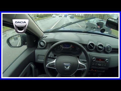 4K⁵⁰🌧️🚗Dacia Duster Essential 1.0 TCe ECO-G Bi-Fuel_(POV Rain Drive)