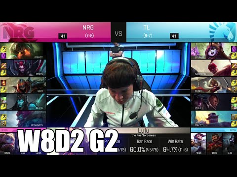 NRG eSports vs Team Liquid | Week 8 Day 2 S6 NA LCS Spring 2016 | NRG vs TL G2 W8D2 1080p