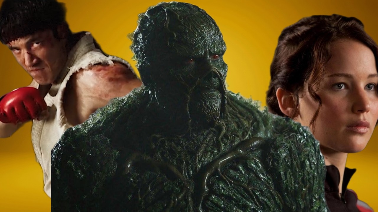 Swamp Thing la próxima gran película de DC trilogía de Street Fighter ¡ regresa como Katniss!
