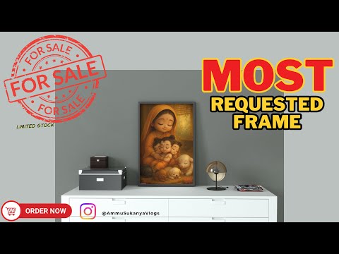 Many of You Asked for This Frame | Now I Brought It for You ❤️