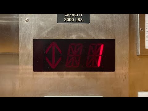 Hyannis, MA: Gracious 1982 OTIS Lexan (2006 Accurate Mod) Hydraulic Elevator at the Holiday Inn