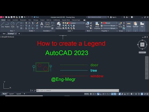 How to create a layer in Autocad 2023