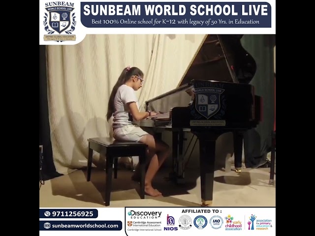 Grade 6 student Angel mesmerized us all with her stunning piano performance of the song &ldquo;Dandelions.