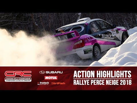 CRC: Action Highlights - Rally Perce Neige 2018