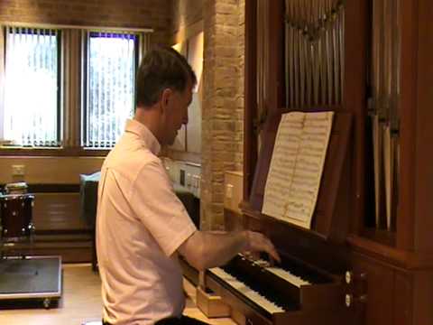 John Keys organist plays a Voluntary by Thomas Tomkins