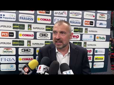 Finale gara 1 | Così Nikola Grbic dopo il 2-3 con Civitanova.