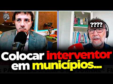 Renan Santos scares interviewers with his proposals.