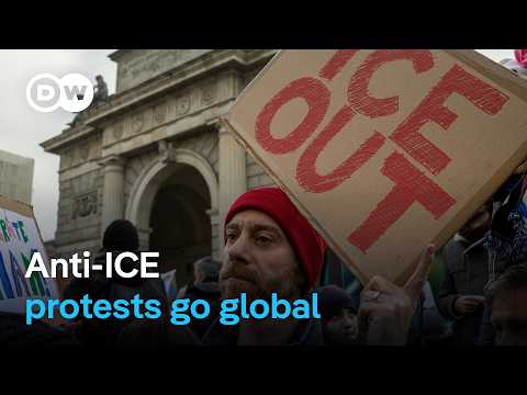 Minneapolis đến Milan: Biểu tình chống ICE lan rộng toàn cầu | DW News (Minneapolis to Milan: Anti-ICE protests go global | DW News)