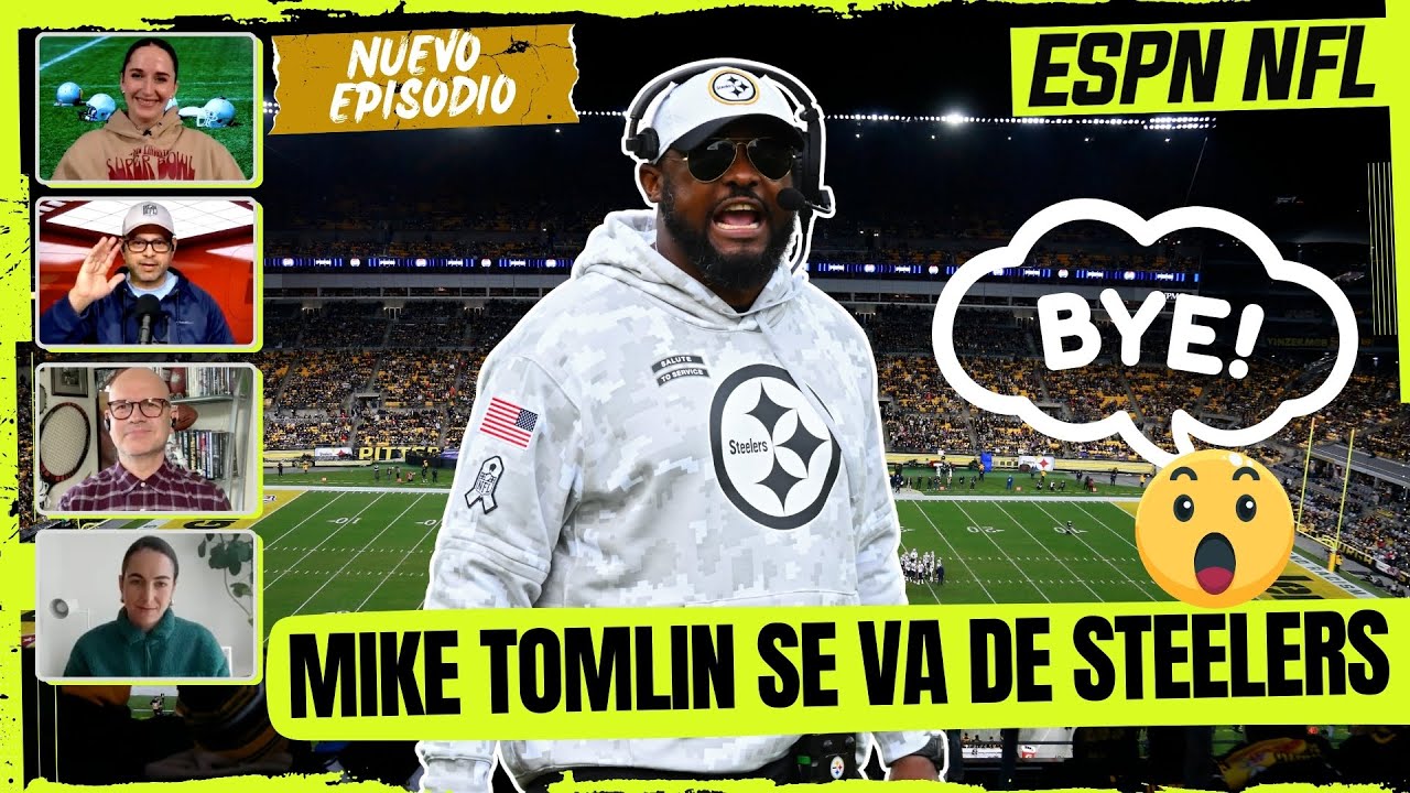 BOMBAZO. MIKE TOMLIN FUERA DE STEELERS tras 19 AÑOS luego de PERDER en PLAYOFFS vs TEXANS | ESPN NFL