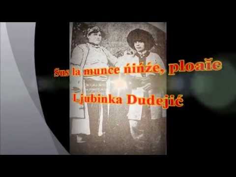Sus la munce ńinźe, ploaĭe- Ljubinka Dudejić