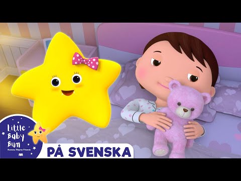 Blinka Lilla Stjärna Där | Little Baby Bum - Svenska | Svenska tecknade serier för barn | Barnvisor